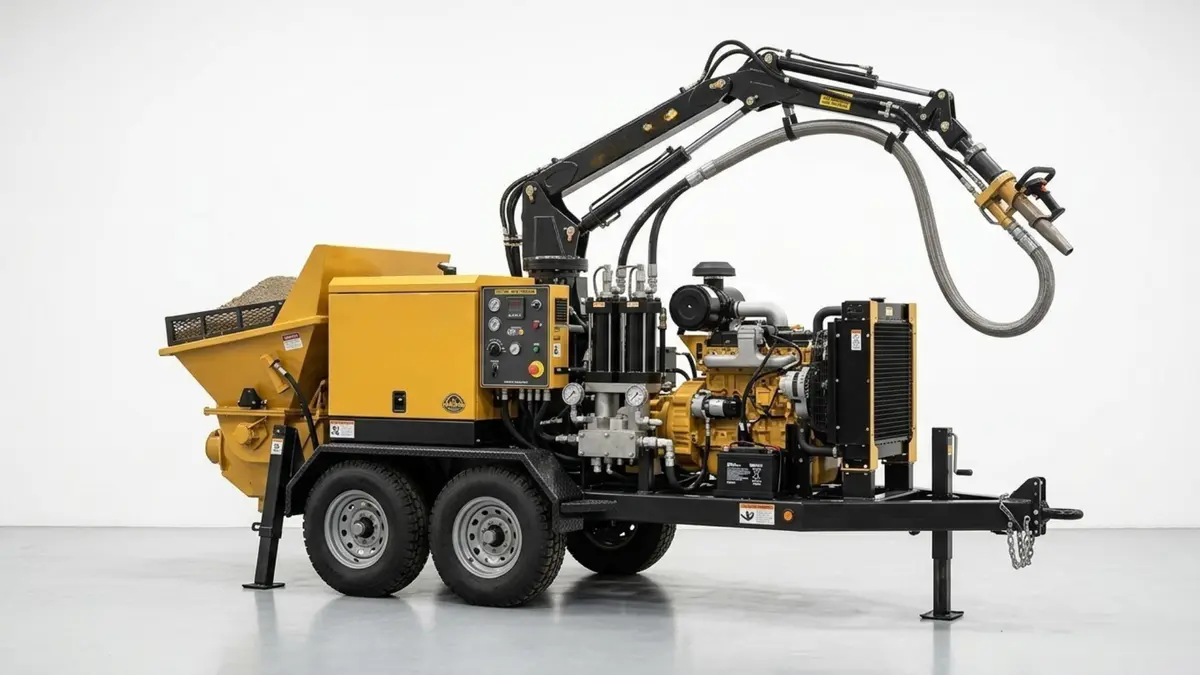 Shotcreting Machine repair and maintenance services