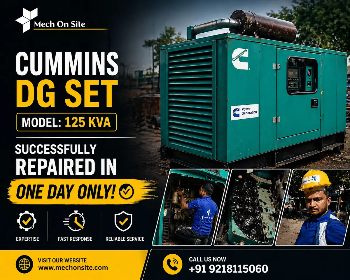 1-Day DG Repair & Inspection by Professional Mechanics