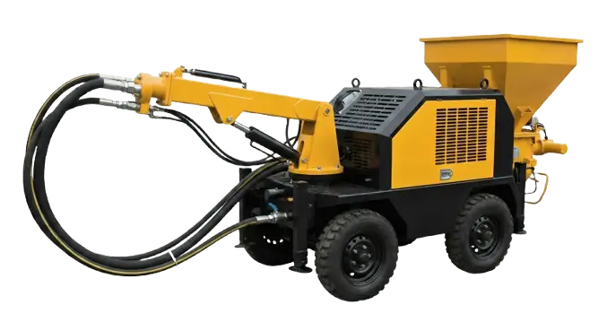 Concrete pump