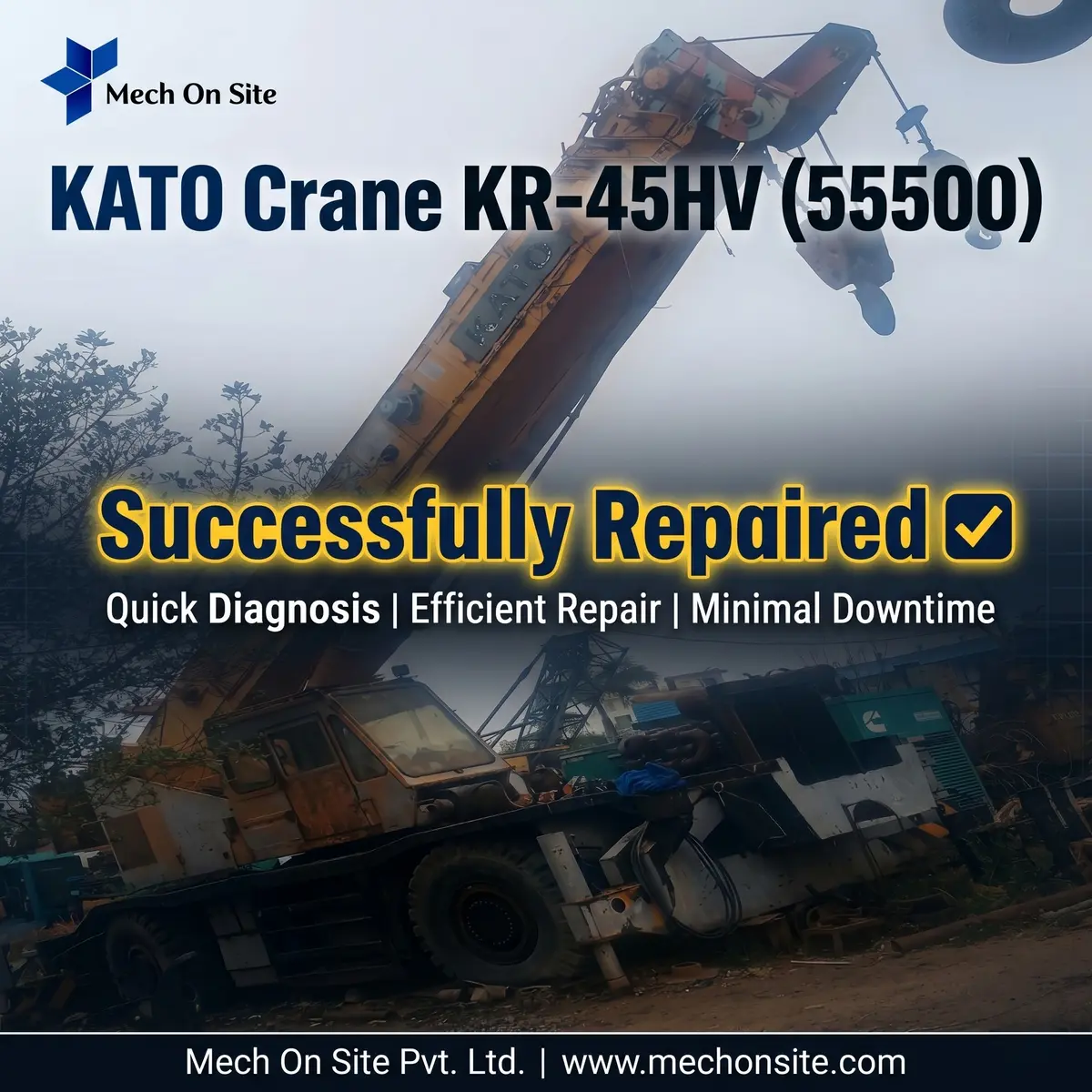 45T Crane Repair